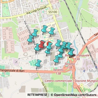 Mappa Via Conte Girolama Giusso, 70125 Bari BA, Italia (0.3495)