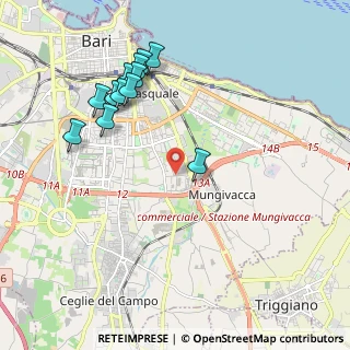 Mappa Via Conte Girolama Giusso, 70125 Bari BA, Italia (2.305)
