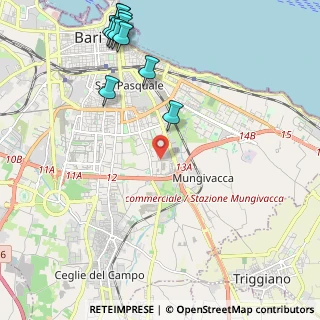 Mappa Via Conte Girolama Giusso, 70125 Bari BA, Italia (3.07455)