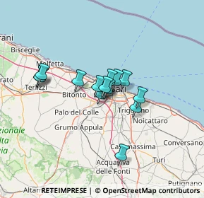 Mappa S.P.1 Bari-Modugno 4 G, 70026 Modugno BA, Italia (9.92429)