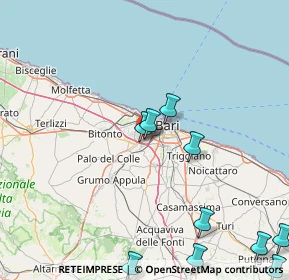 Mappa SP Bari, 70026 Modugno BA, Italia (25.90818)