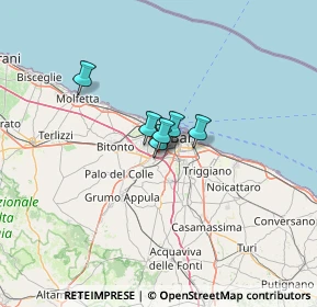 Mappa SP Bari, 70026 Modugno BA, Italia (27.48)