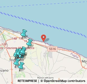 Mappa Str. Detta della Marina, 70126 San Giorgio BA, Italia (5.63667)