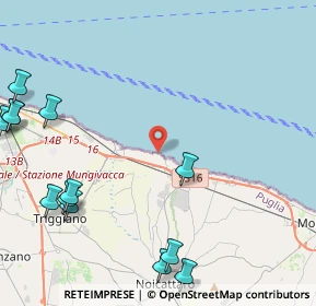 Mappa Str. Detta della Marina, 70126 San Giorgio BA, Italia (6.83357)