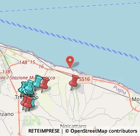 Mappa Str. Detta della Marina, 70126 San Giorgio BA, Italia (6.03857)