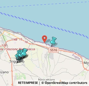 Mappa Str. Detta della Marina, 70126 San Giorgio BA, Italia (5.35083)