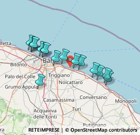 Mappa Str. Detta della Marina, 70126 San Giorgio BA, Italia (13.98938)