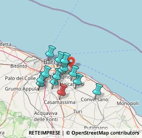 Mappa Str. Detta della Marina, 70126 San Giorgio BA, Italia (11.08)