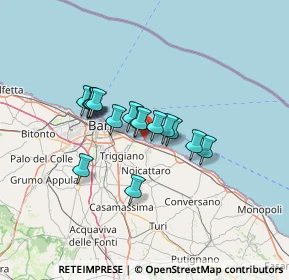 Mappa Str. Detta della Marina, 70126 San Giorgio BA, Italia (9.9025)