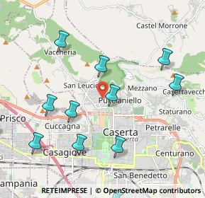 Mappa Via Crescenzo Esperti, 81100 Caserta CE, Italia (2.63917)