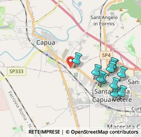 Mappa Via Cappuccini, 81043 Capua CE, Italia (2.29909)