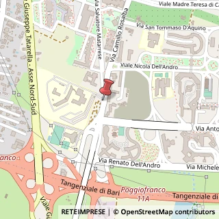 Mappa Via Camillo Rosalba, 42, 70124 Bari, Bari (Puglia)
