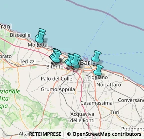 Mappa S.S.96 Km 118+216, 70100 Bari BA, Italia (8.62615)