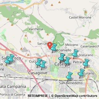 Mappa Via Tenga Generale Pasquale, 81100 Caserta CE, Italia (2.64667)