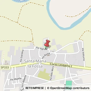 Mappa Via Cappella, 14, 81050 Grazzanise, Caserta (Campania)