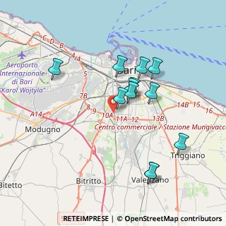 Mappa Str. Torre Tresca, 70100 Bari BA, Italia (3.62083)