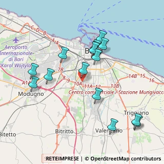 Mappa Str. Torre Tresca, 70100 Bari BA, Italia (4.28733)