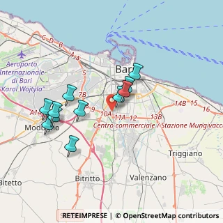 Mappa Str. Torre Tresca, 70100 Bari BA, Italia (3.59455)