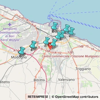 Mappa Str. Torre Tresca, 70100 Bari BA, Italia (3.26364)