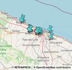 Mappa Strada vicinale fondo, 70026 Modugno BA, Italia (7.97692)