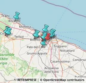 Mappa Strada vicinale fondo, 70026 Modugno BA, Italia (11.79308)