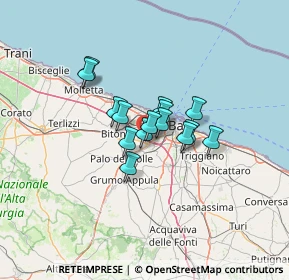 Mappa Strada vicinale fondo, 70026 Modugno BA, Italia (8.42333)