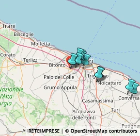 Mappa Strada vicinale fondo, 70026 Modugno BA, Italia (10.64917)