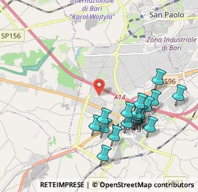 Mappa Strada vicinale fondo, 70026 Modugno BA, Italia (2.3215)