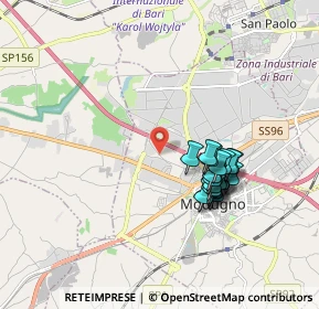 Mappa Strada vicinale fondo, 70026 Modugno BA, Italia (1.7165)
