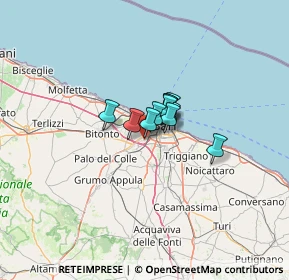 Mappa SP Bari sp1 -modugno, 70026 Modugno BA, Italia (5.70364)