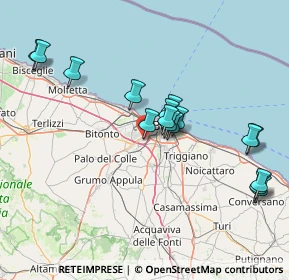 Mappa SP Bari sp1 -modugno, 70026 Modugno BA, Italia (15.9775)
