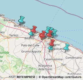 Mappa SP Bari sp1 -modugno, 70026 Modugno BA, Italia (10.41385)