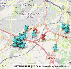 Mappa SP Bari sp1 -modugno, 70026 Modugno BA, Italia (2.4275)