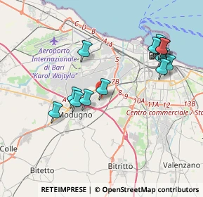 Mappa Strada Provinciale Bari sp1 -modugno, 70026 Modugno BA, Italia (4.16786)