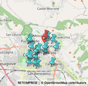 Mappa L.go Giovanni Tescione, 81100 Caserta CE, Italia (1.521)