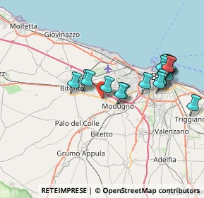 Mappa SP231, 70026 Modugno BA, Italia (8.004)