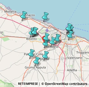 Mappa SP231, 70026 Modugno BA, Italia (6.34444)