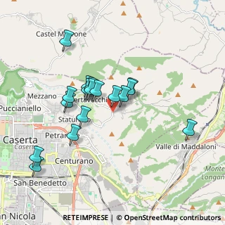 Mappa Via Provinciale per Caserta Vecchia, 81100 Caserta CE, Italia (1.76706)
