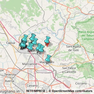 Mappa Via Provinciale per Caserta Vecchia, 81100 Caserta CE, Italia (7.67)