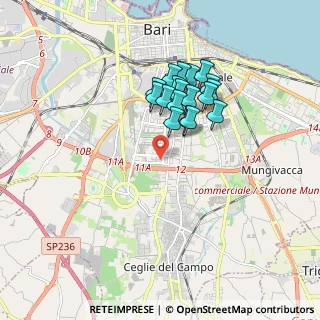Mappa V.le Luigi de Laurentis, 70121 Bari BA, Italia (1.54611)