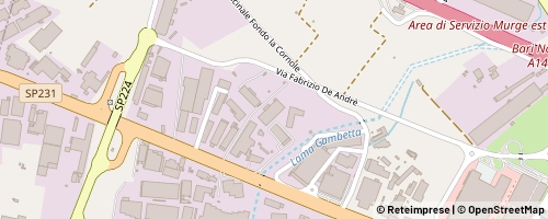 Mappa Modugno