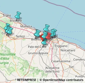 Mappa SP231, 70026 Modugno BA, Italia (12.89786)