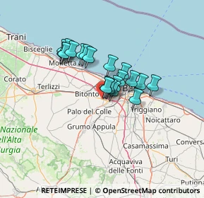 Mappa SP231, 70026 Modugno BA, Italia (9.8795)
