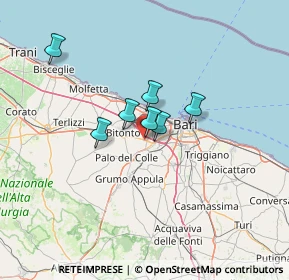 Mappa SP231, 70026 Modugno BA, Italia (27.41)