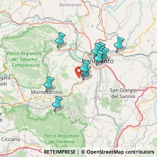 Mappa Via Epitaffio, 82030 Faicchio BN, Italia (6.30273)