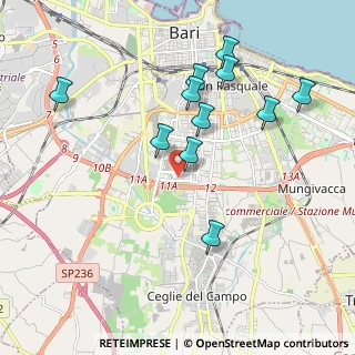 Mappa Strada privata, 70124 Bari BA, Italia (2.10364)