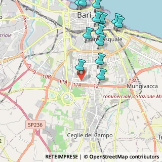 Mappa Strada privata, 70124 Bari BA, Italia (2.65154)