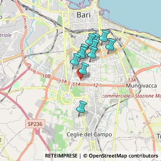 Mappa Strada privata, 70124 Bari BA, Italia (1.45636)