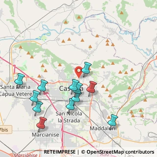 Mappa Via Madonna della cupa, 81100 Caserta CE, Italia (4.63083)