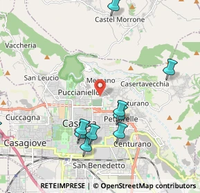 Mappa Via Madonna della cupa, 81100 Caserta CE, Italia (2.71636)